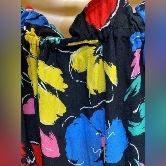 RIXO x Target Black Floral Off Shoulder Maxi Dress - Picture 11 of 13